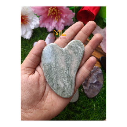 natural crystal stones guasha massager for facial massage-Tree agate-Maitri Export | Crystals Store