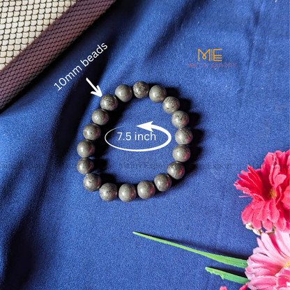 Pyrite Natural Crystal Healing Bracelet-Maitri Export | Crystals Store