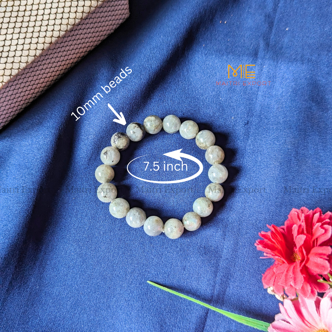 Labradorite Natural Crystal Healing Bracelet-Maitri Export | Crystals Store