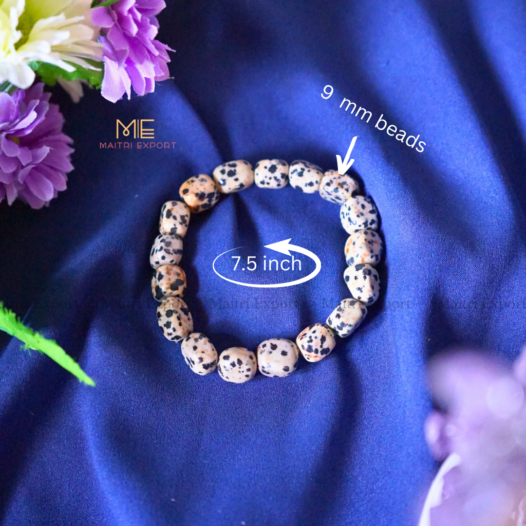 Small Tumble Crystal Beads Bracelet-Maitri Export | Crystals Store