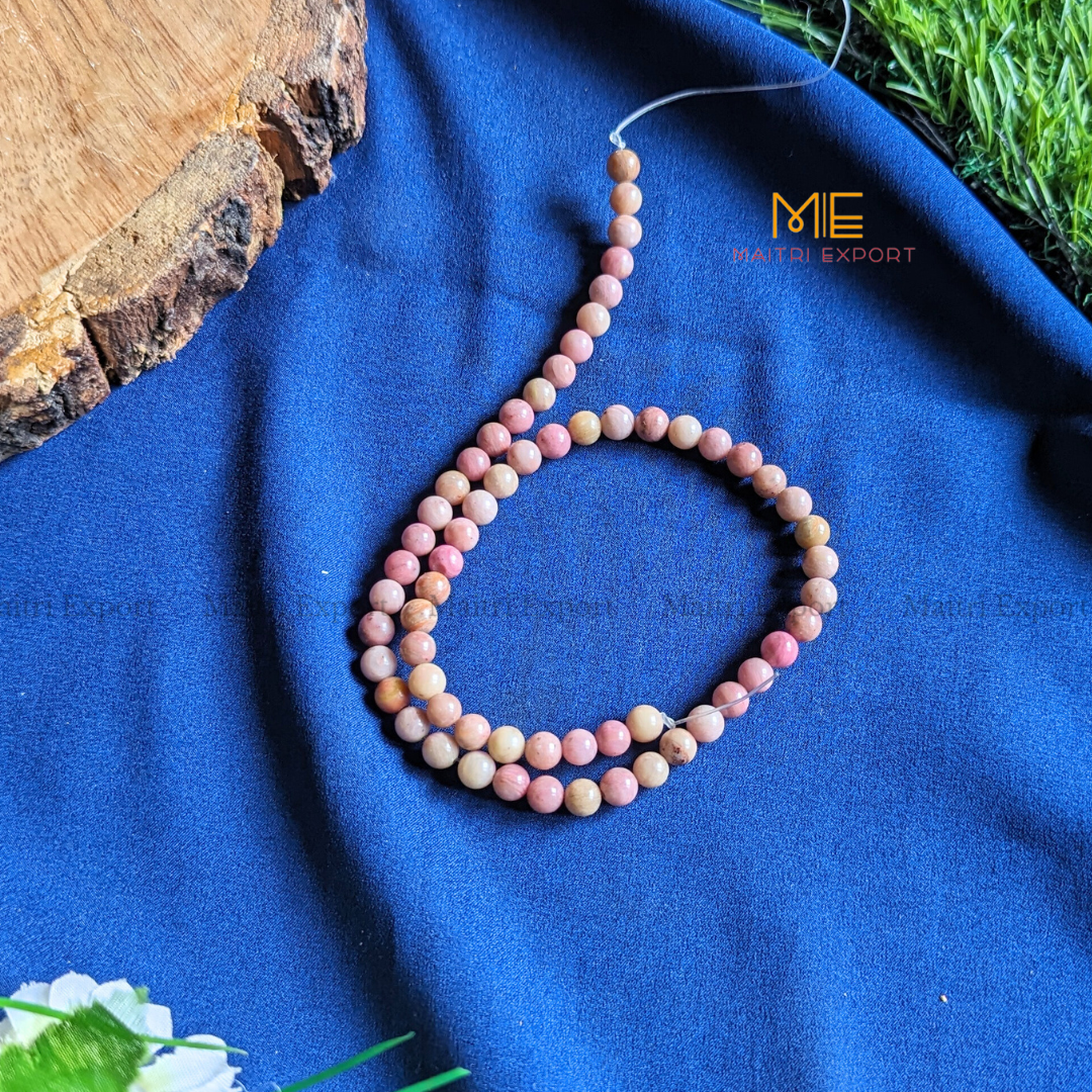 6mm loose round crystal beads strand / line-Maitri Export | Crystals Store