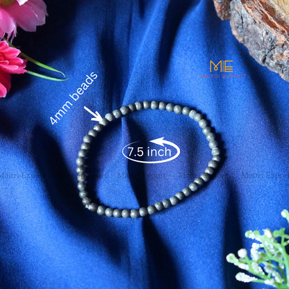 Pyrite Natural Crystal Healing Bracelet-Maitri Export | Crystals Store