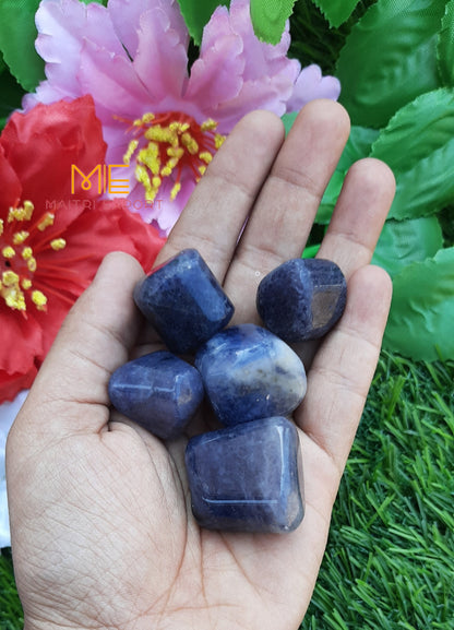 Iolite Natural Crystal Healing Stone Tumble / Pocket Stone-Maitri Export | Crystals Store