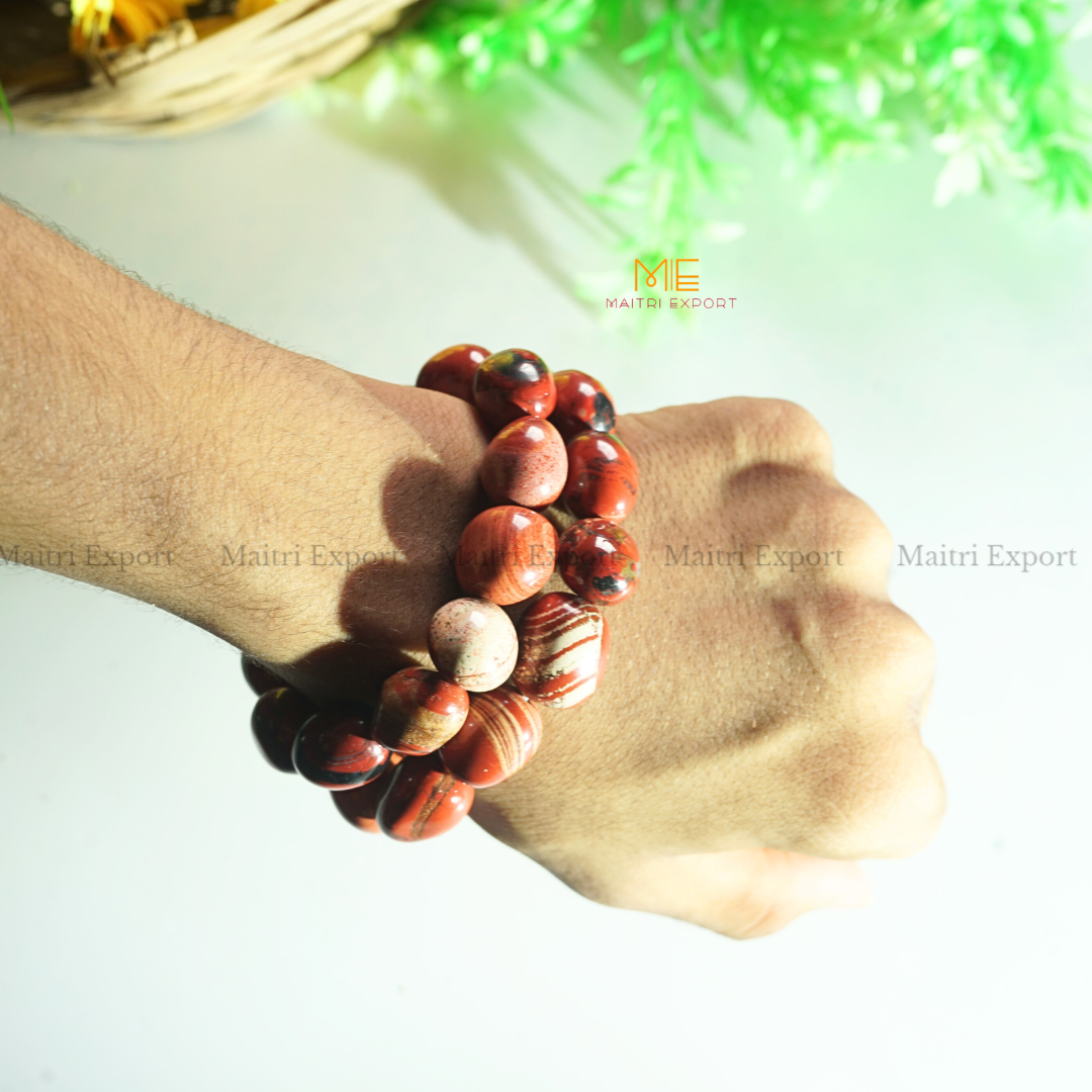 Tumbled crystal beads bracelets-Maitri Export | Crystals Store