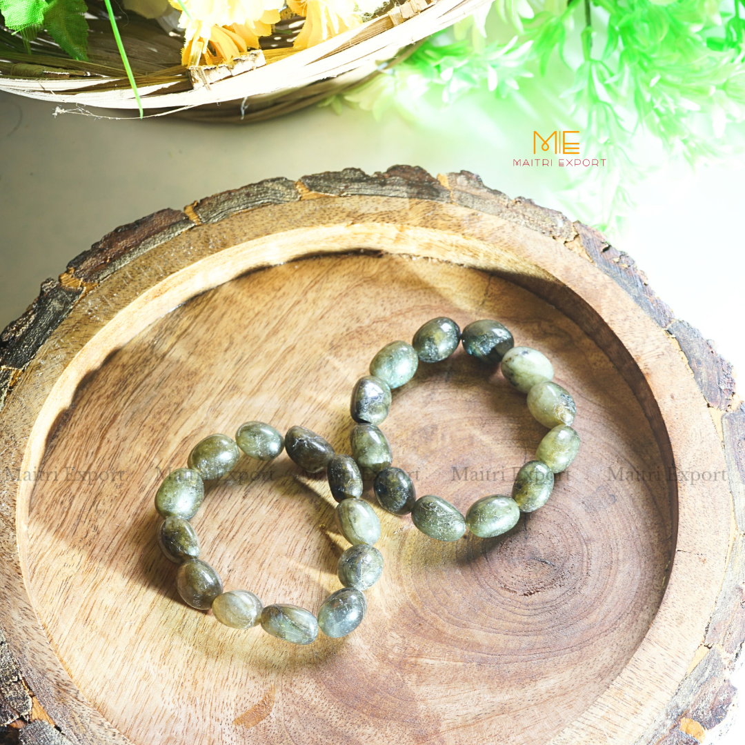 Tumbled crystal beads bracelets-Maitri Export | Crystals Store