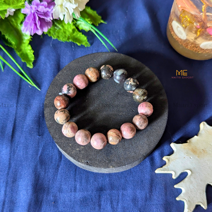 Natural Crystal Healing Stone 12mm Bracelet-Maitri Export | Crystals Store