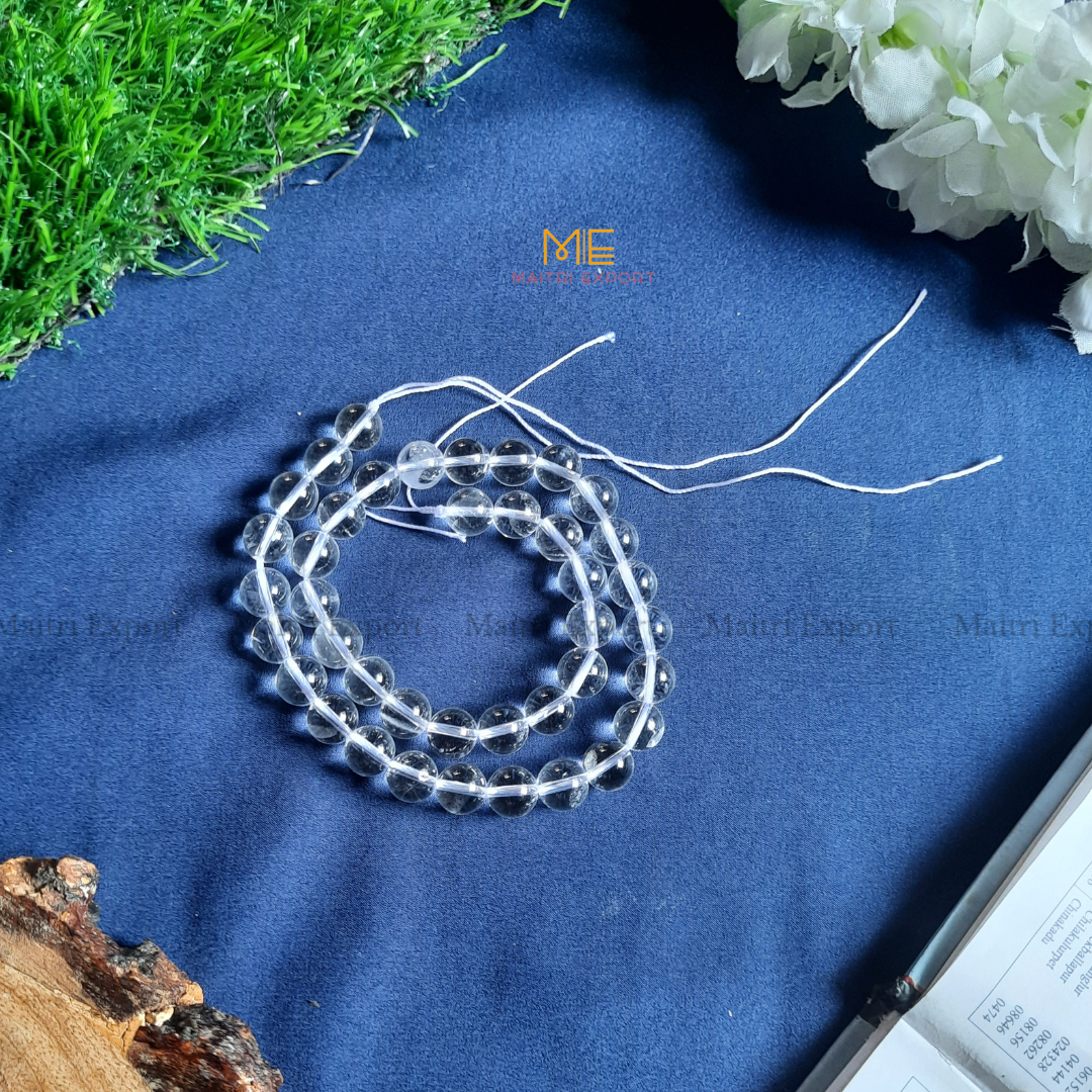 10mm round loose crystal beads strand / string-Maitri Export | Crystals Store