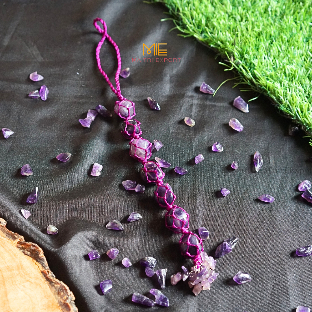 Natural Healing Crystal Stone Tumble Stone with Chips Hanger-Maitri Export | Crystals Store