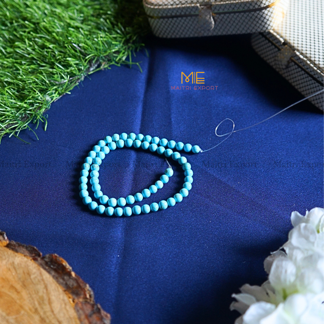 6mm loose round crystal beads strand / line-Maitri Export | Crystals Store