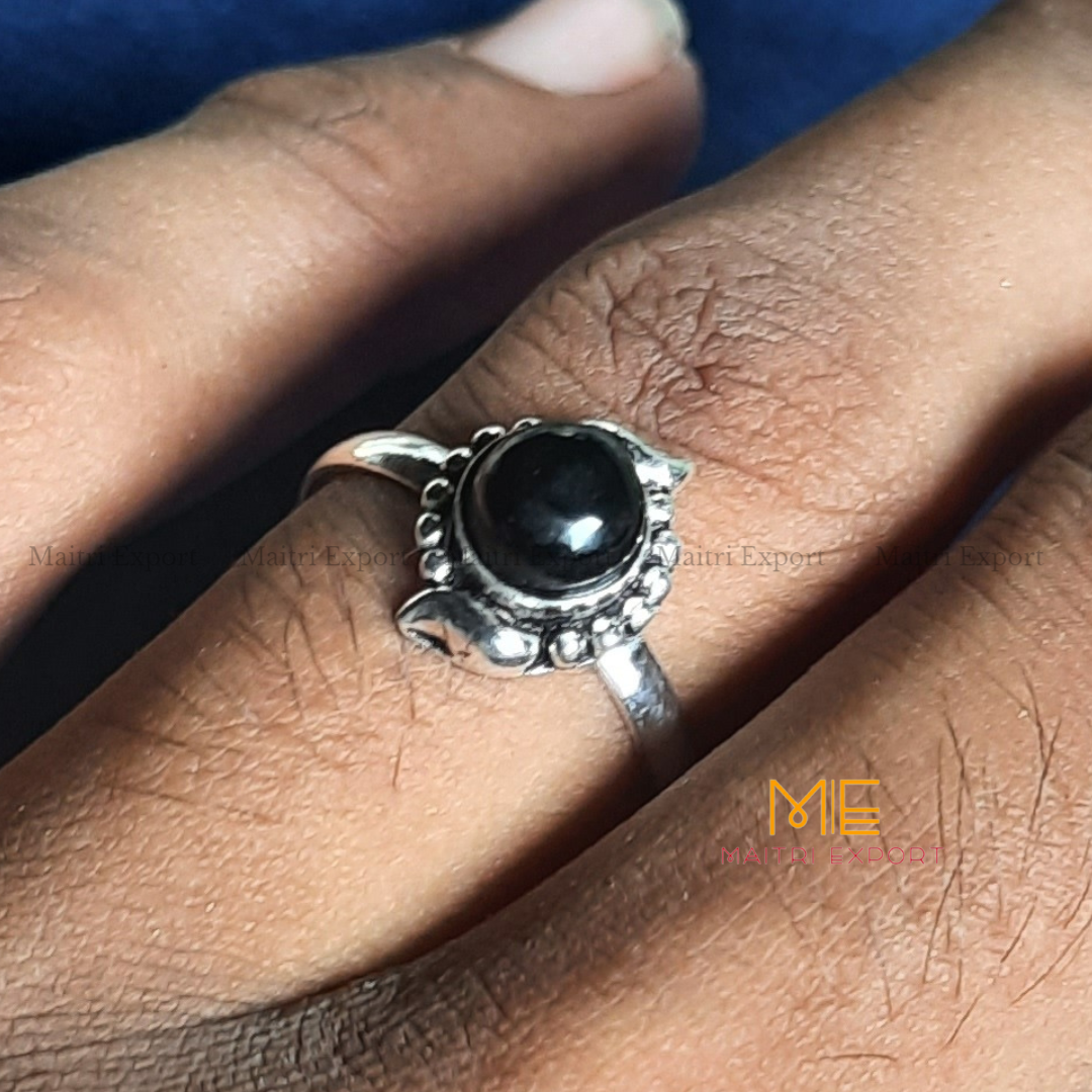 Natural Gemstone Crystal Adjustable Rings (1)-Maitri Export | Crystals Store