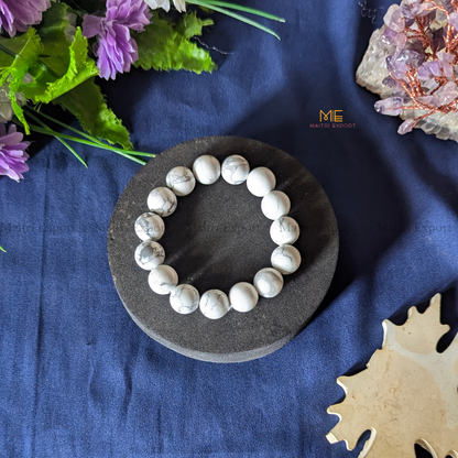 Natural Crystal Healing Stone 12mm Bracelet-Maitri Export | Crystals Store