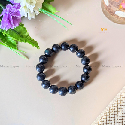 Natural Crystal Healing Stone 12mm Bracelet-Maitri Export | Crystals Store