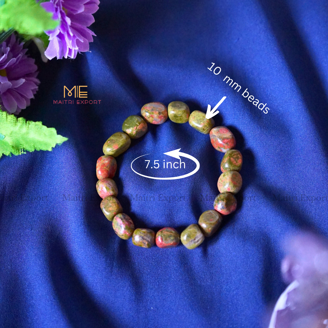 Small Tumble Crystal Beads Bracelet-Maitri Export | Crystals Store