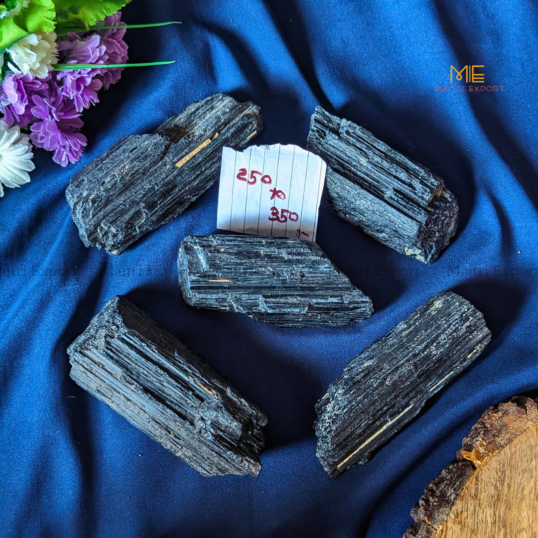 Black Tourmaline Rough / Raw stones-Maitri Export | Crystals Store