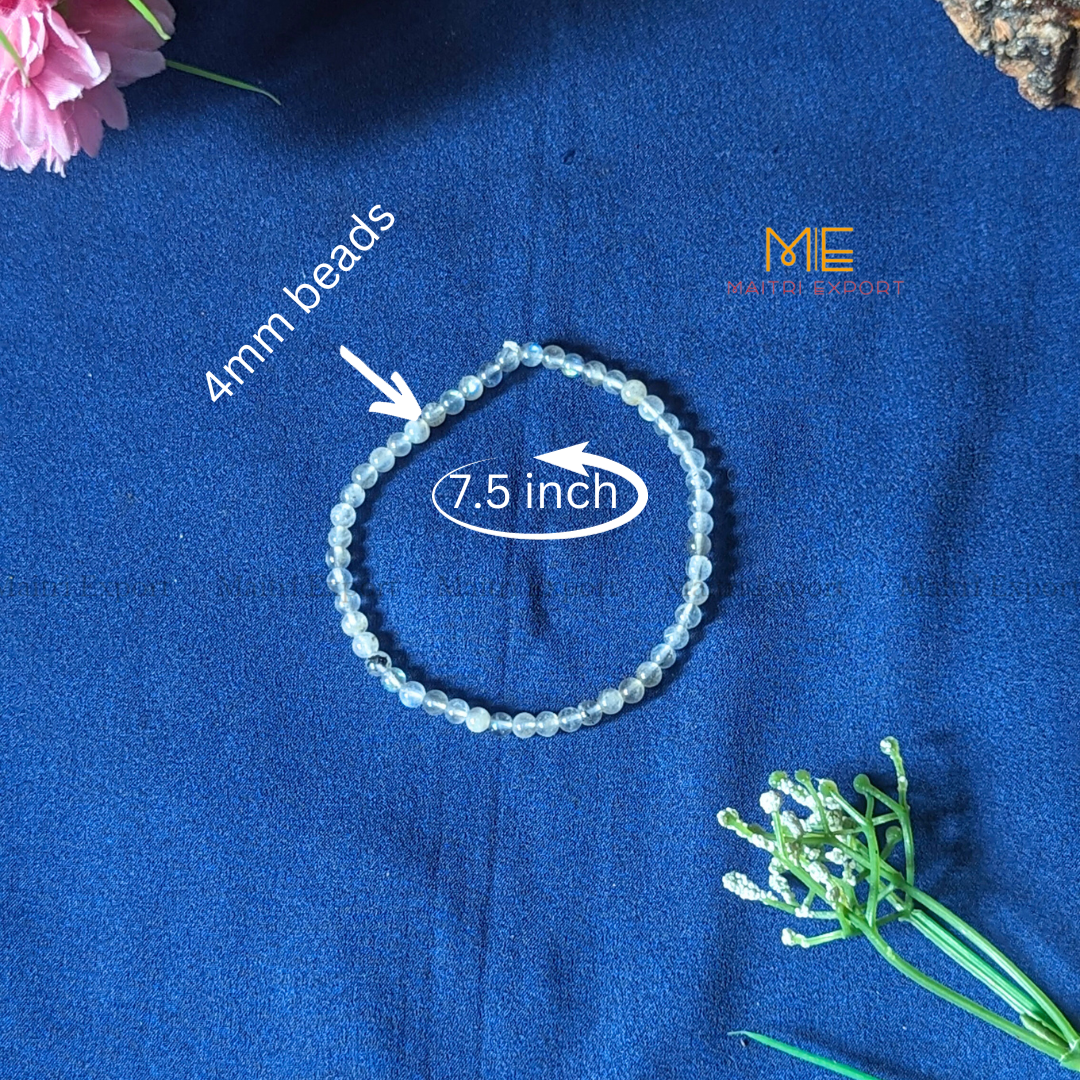 Labradorite Natural Crystal Healing Bracelet-Maitri Export | Crystals Store