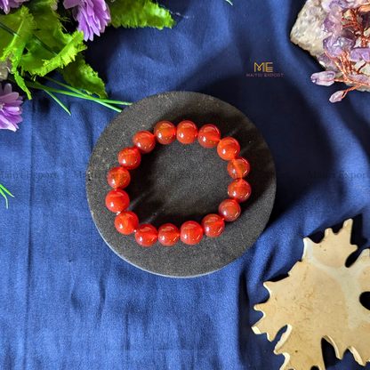 Natural Crystal Healing Stone 12mm Bracelet-Maitri Export | Crystals Store