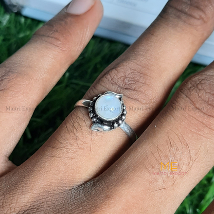 Natural Gemstone Crystal Adjustable Rings (1)-Maitri Export | Crystals Store