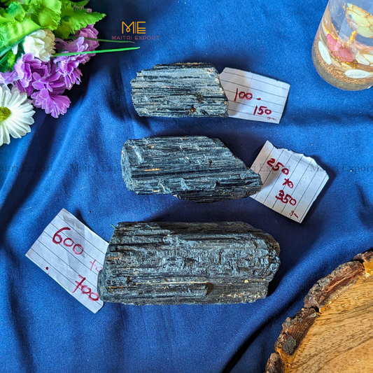 Black Tourmaline Rough / Raw stones-Maitri Export | Crystals Store