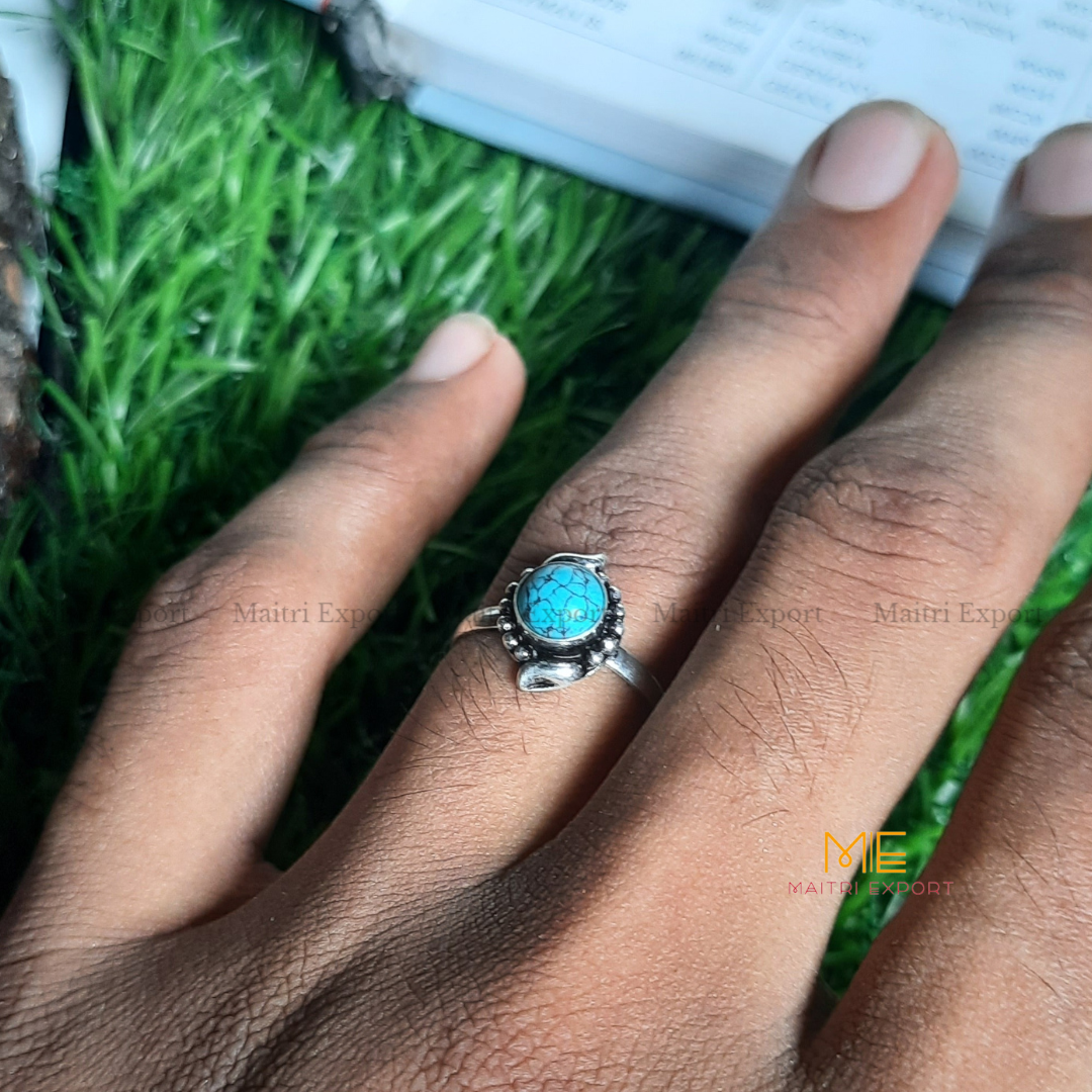 Natural Gemstone Crystal Adjustable Rings (1)-Maitri Export | Crystals Store