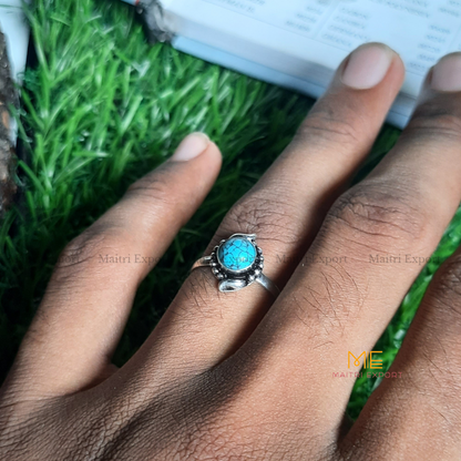 Natural Gemstone Crystal Adjustable Rings (1)-Maitri Export | Crystals Store