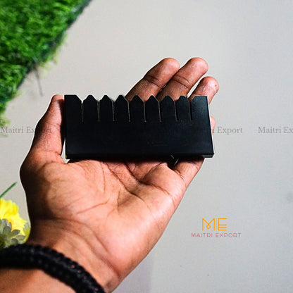 Natural Healing Crystal Stone Comb-Black tourmaline-Maitri Export | Crystals Store