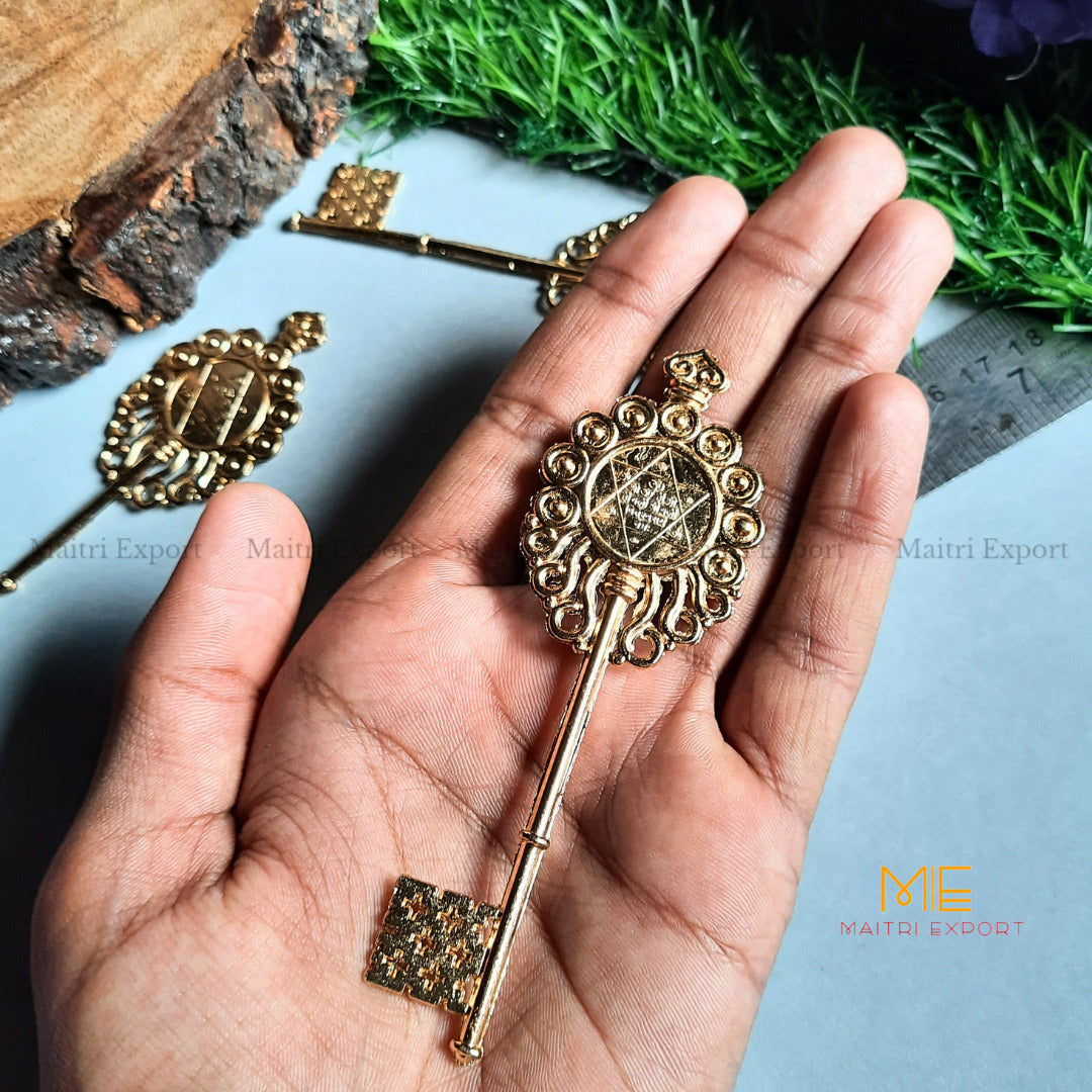 Golden Kuber Kunji Key – Maitri Export | Crystals Store