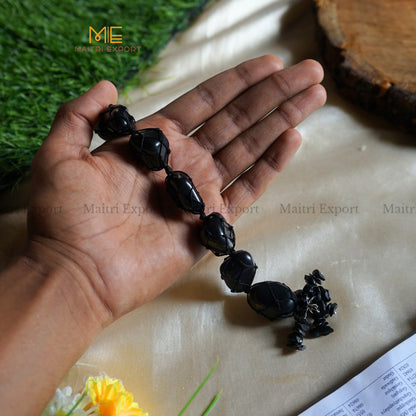 Natural Healing Crystal Stone Tumble Stone with Chips Hanger-Black tourmaline-Maitri Export | Crystals Store