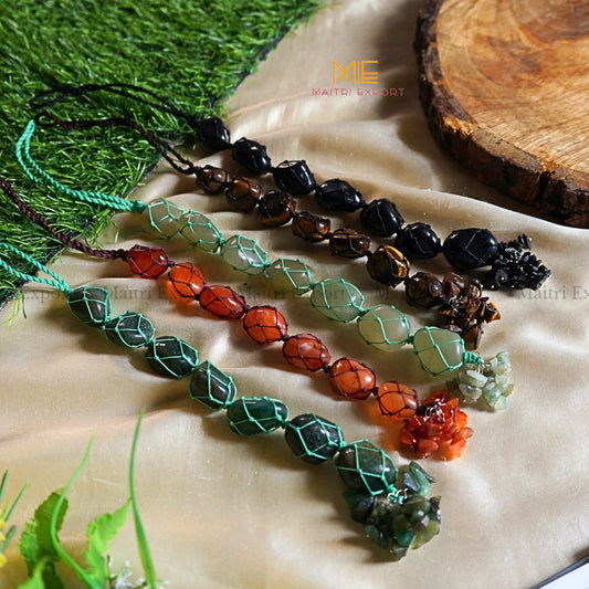 Natural Healing Crystal Stone Tumble Stone with Chips Hanger-Maitri Export | Crystals Store