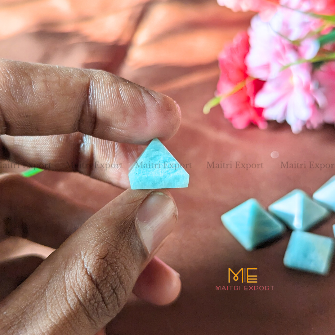 Crystal stone pyramids, mini ( 0.5 inch )-Maitri Export | Crystals Store