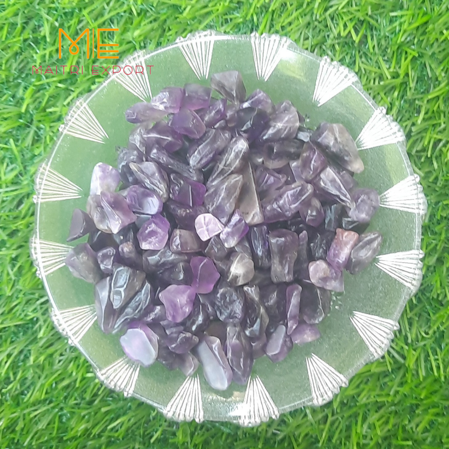 10mm Chips-Amethyst-250gm-Maitri Export | Crystals Store