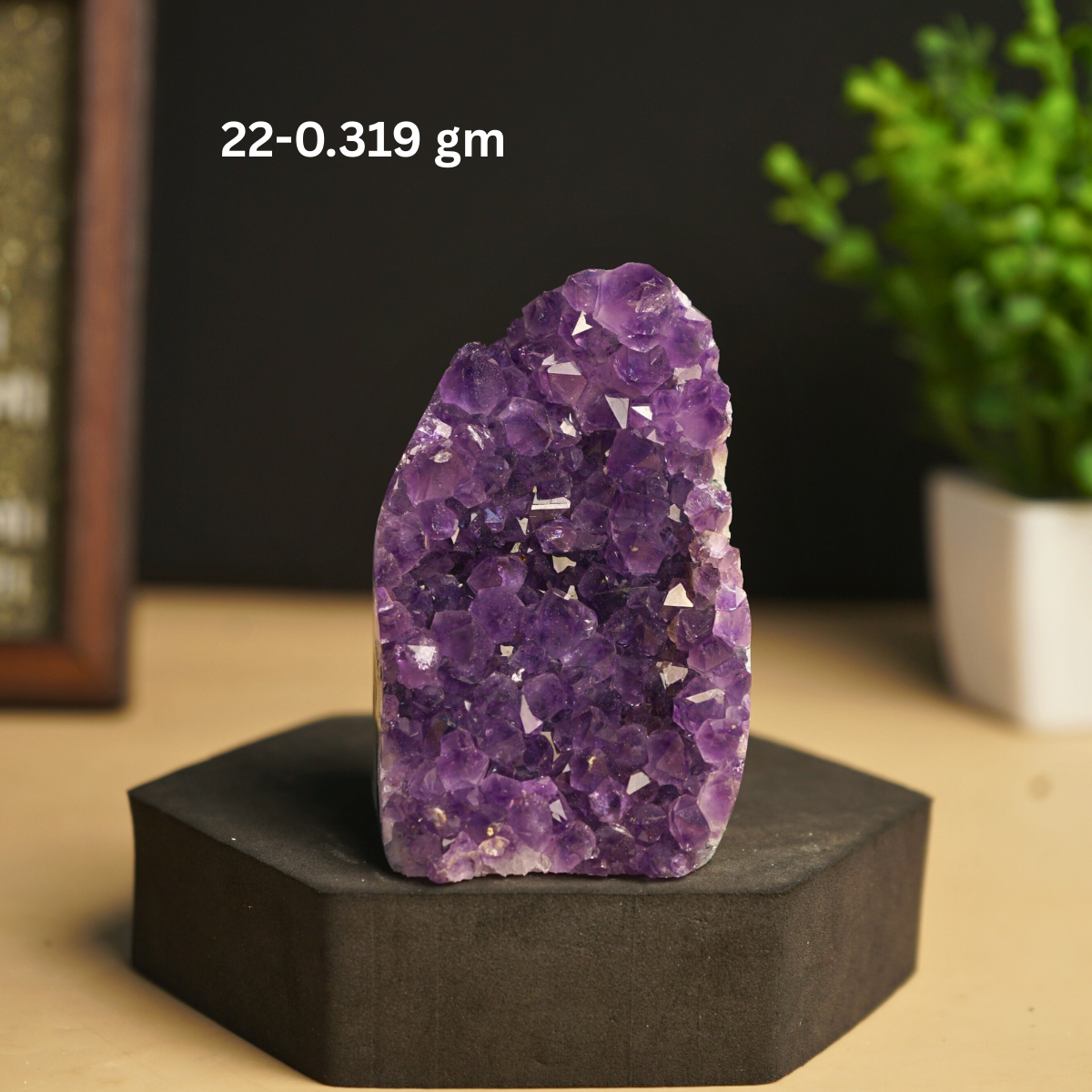 Amethyst mini / small geode-22 -319gm-Maitri Export | Crystals Store