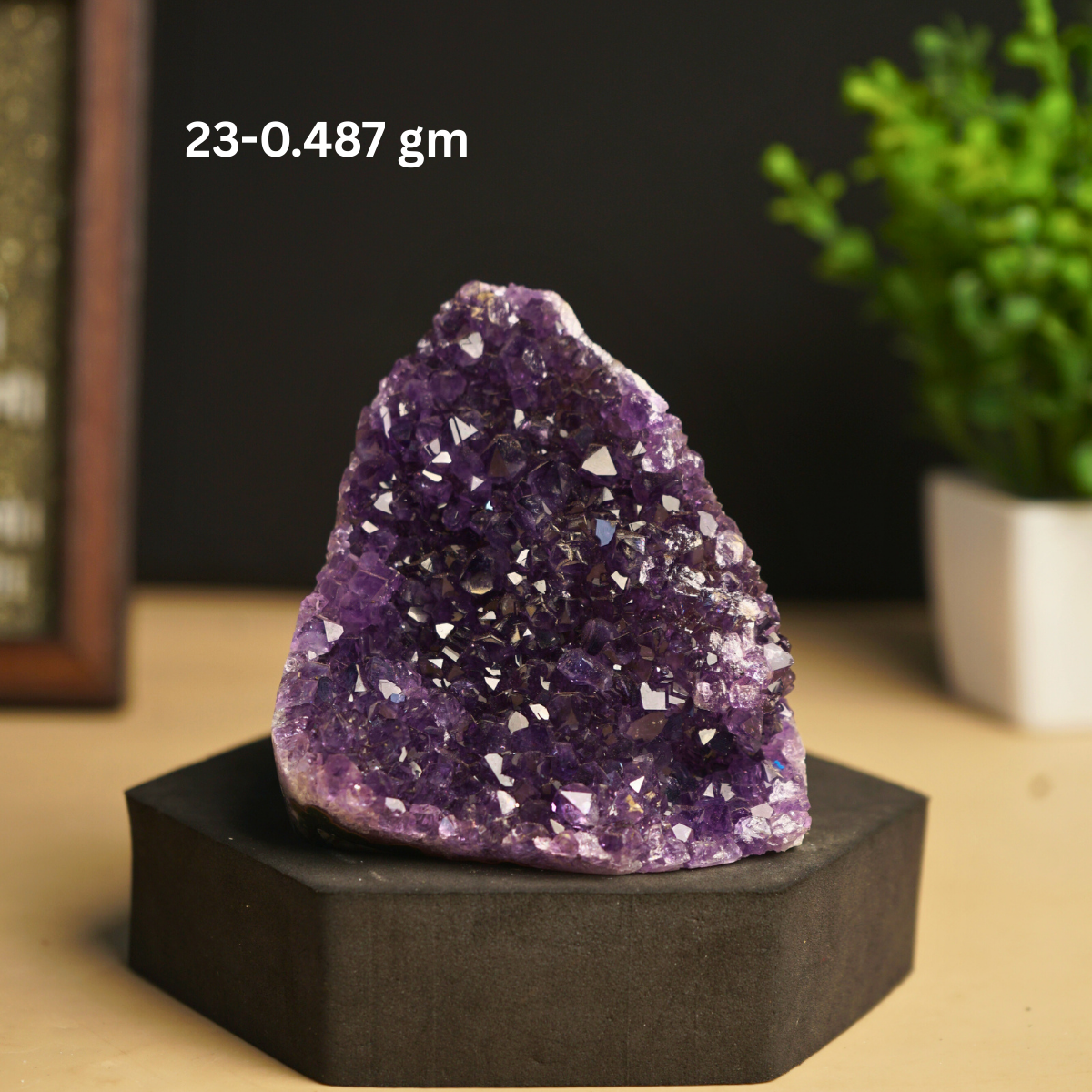 Amethyst mini / small geode-23 -487gm-Maitri Export | Crystals Store