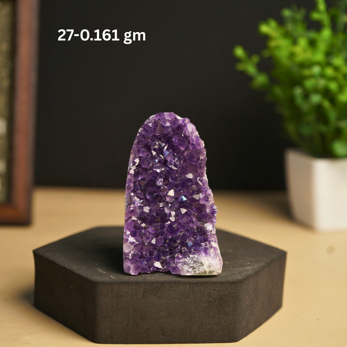Amethyst mini / small geode-27 -161gm-Maitri Export | Crystals Store