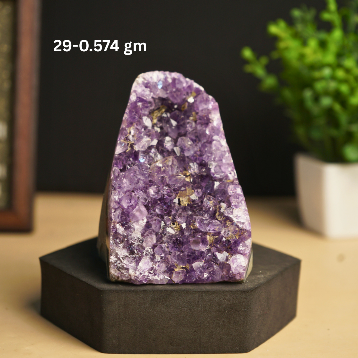 Amethyst mini / small geode-29 -574gm-Maitri Export | Crystals Store