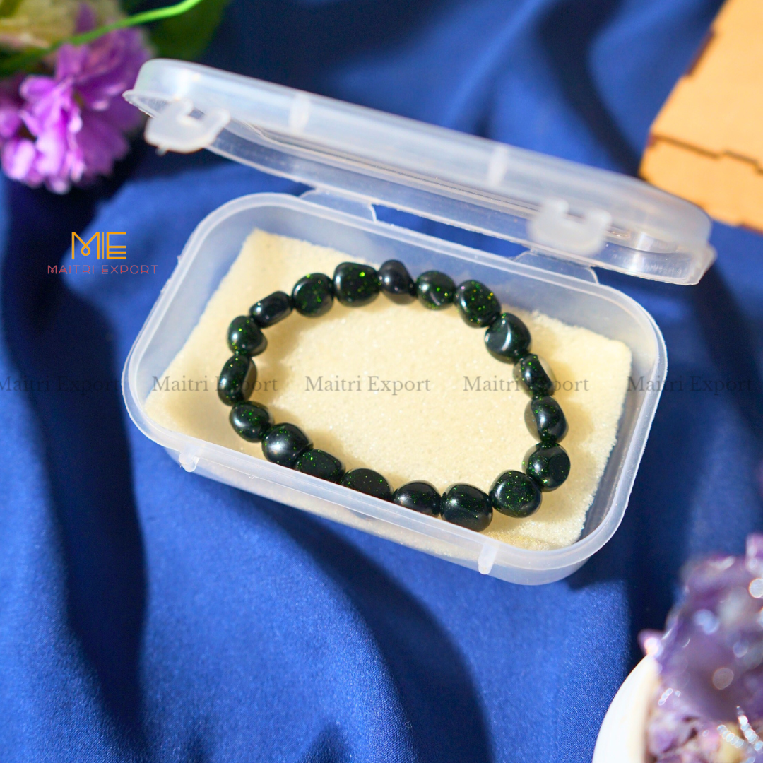 Small Tumble Crystal Beads Bracelet-Maitri Export | Crystals Store