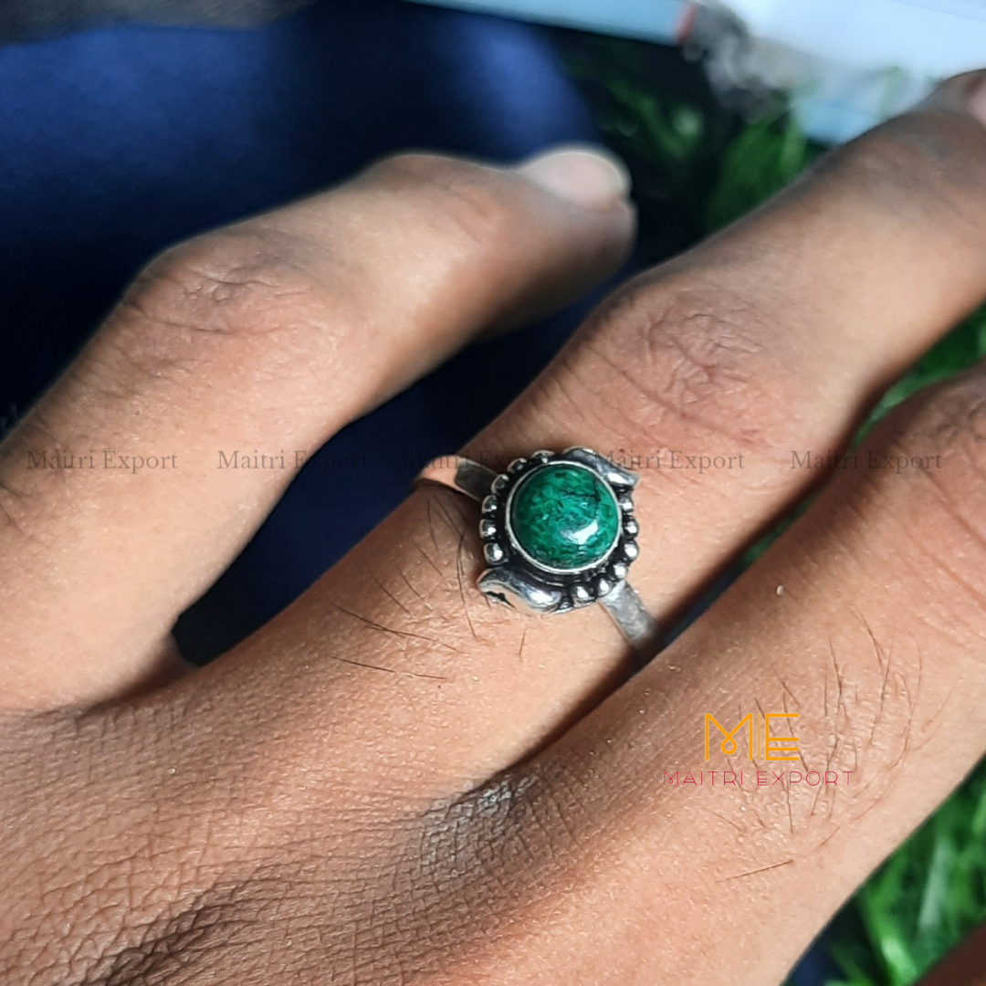 Natural Gemstone Crystal Adjustable Rings (1)-Maitri Export | Crystals Store