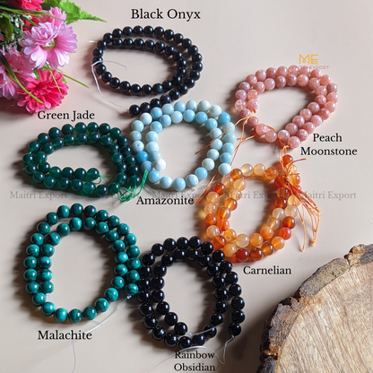 Customised Crystal Bracelet- 10mm-Maitri Export | Crystals Store