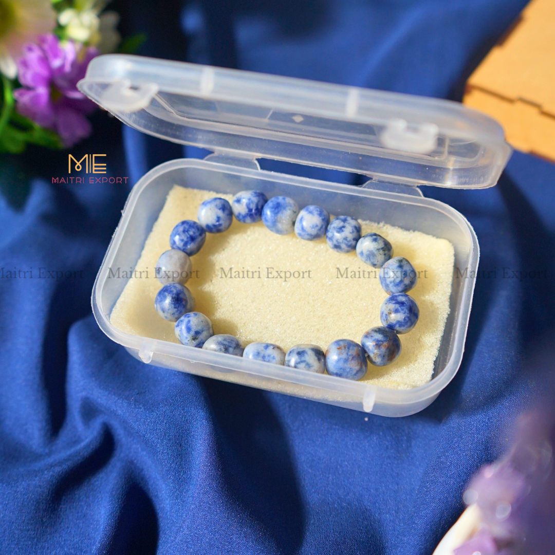 Small Tumble Crystal Beads Bracelet-Maitri Export | Crystals Store