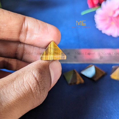 Crystal stone pyramids, mini ( 0.5 inch )-Maitri Export | Crystals Store