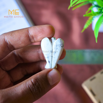 Natural Crystal Stone 1 Inch Angel-Maitri Export | Crystals Store