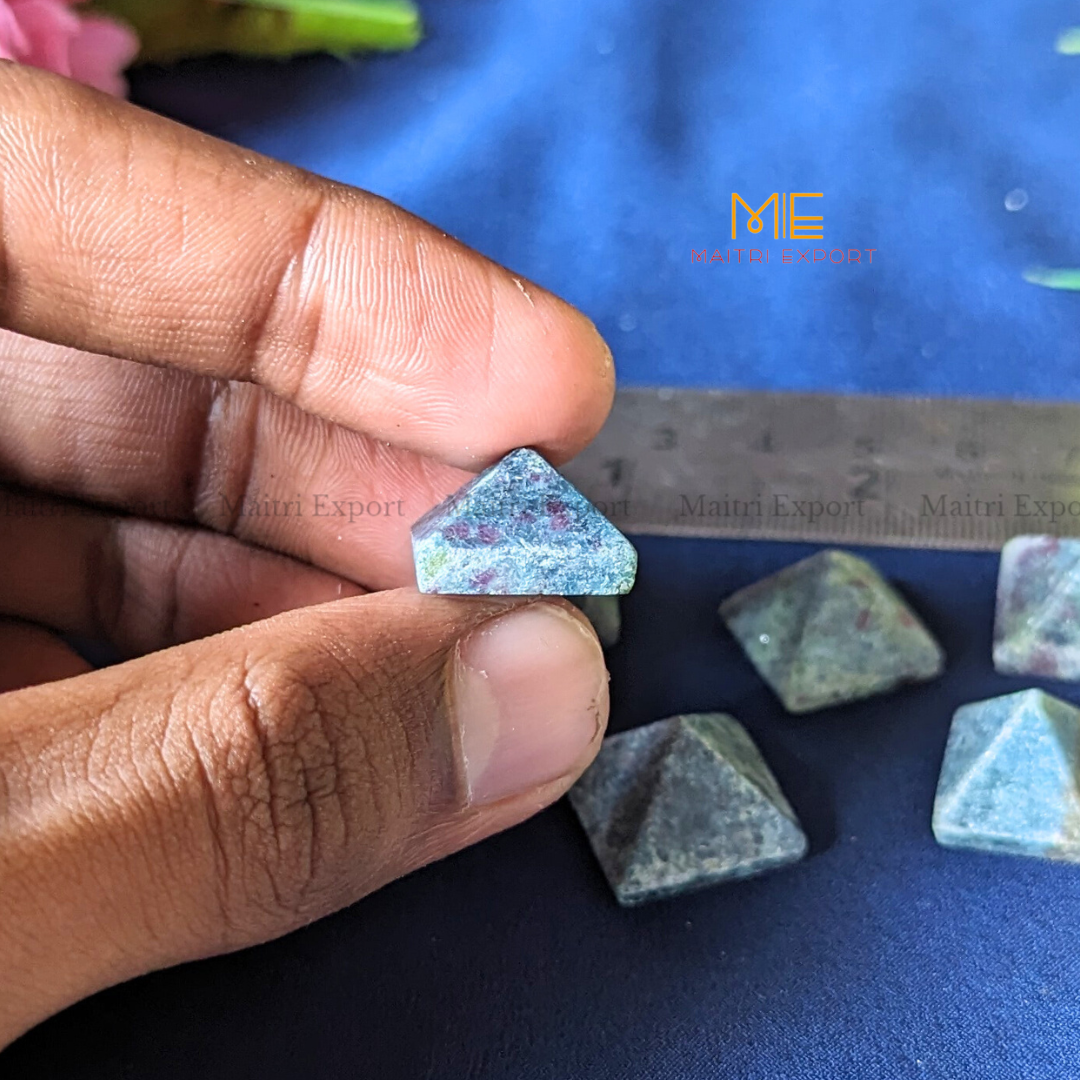 Crystal stone pyramids, mini ( 0.5 inch )-Maitri Export | Crystals Store