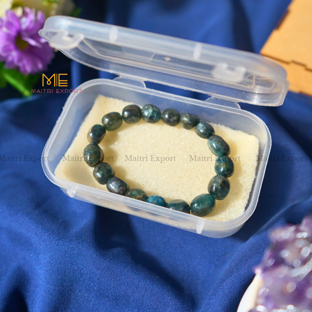 Small Tumble Crystal Beads Bracelet-Maitri Export | Crystals Store
