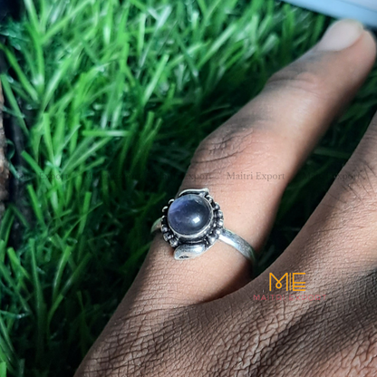 Natural Gemstone Crystal Adjustable Rings (1)-Maitri Export | Crystals Store