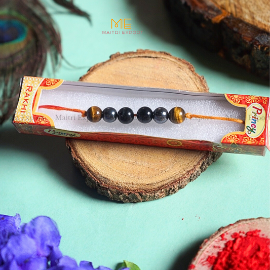 Triple Protection Rakhi-Triple Protection-Simple-Maitri Export | Crystals Store