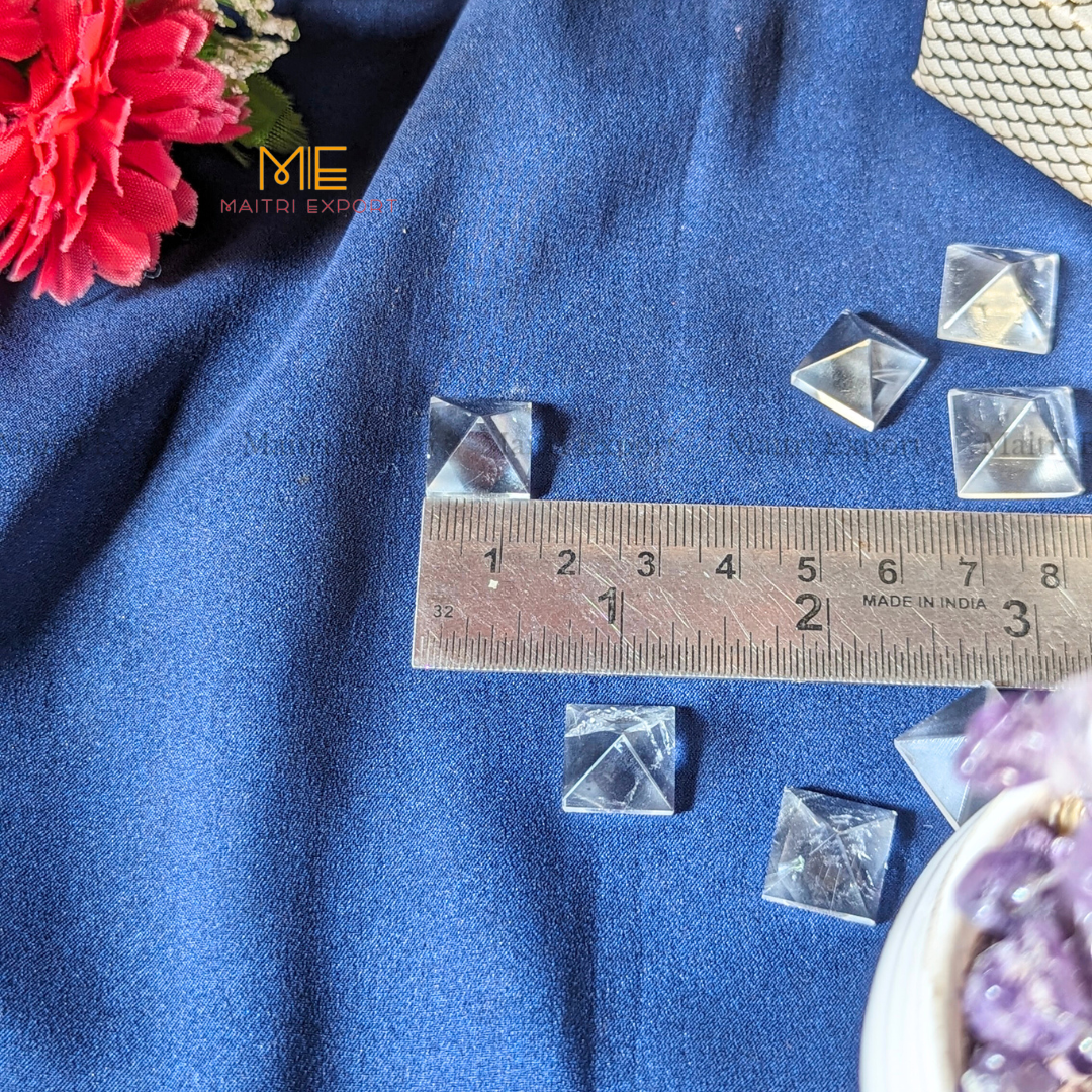 Crystal stone pyramids, mini ( 0.5 inch )-Maitri Export | Crystals Store