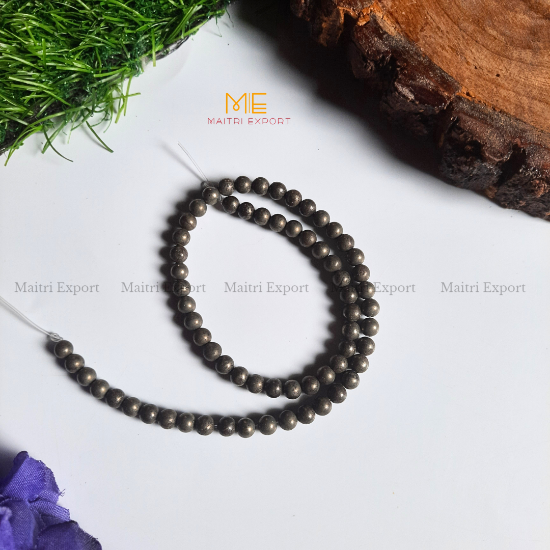 6mm loose round crystal beads strand / line-Maitri Export | Crystals Store