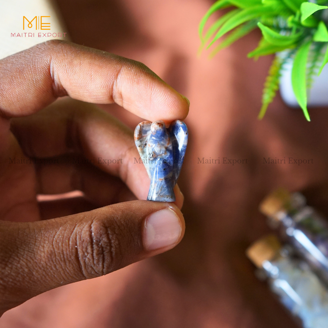 Natural Crystal Stone 1 Inch Angel-Maitri Export | Crystals Store