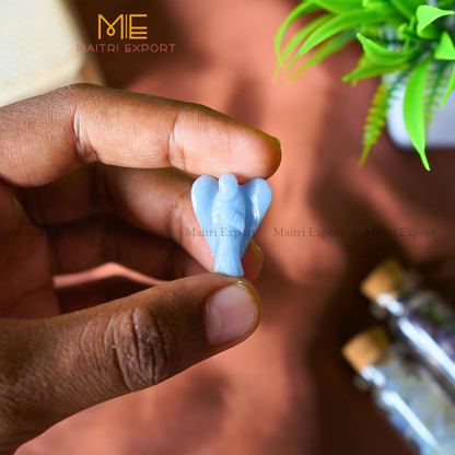 Natural Crystal Stone 1 Inch Angel-Maitri Export | Crystals Store