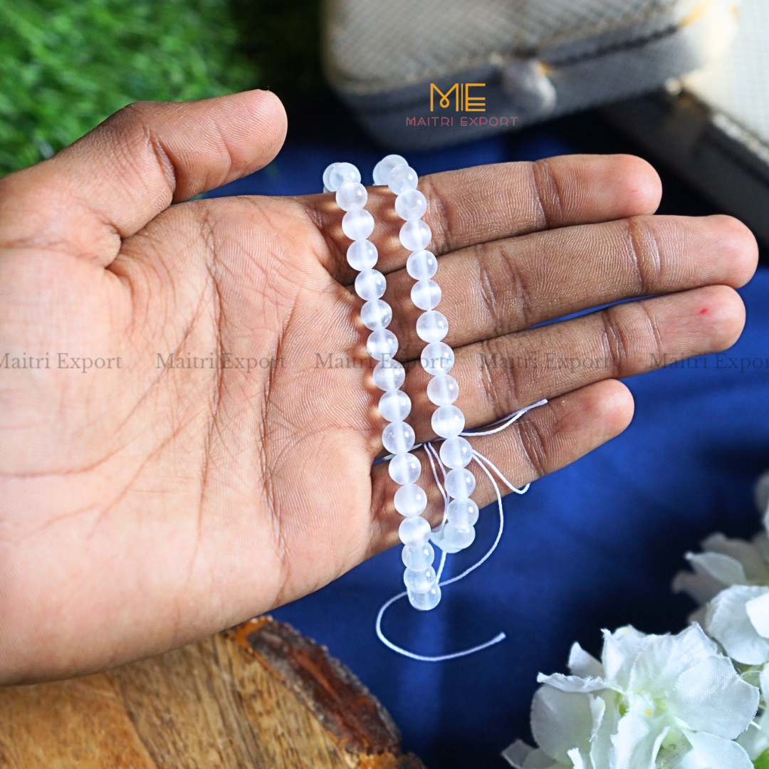6mm loose round crystal beads strand / line-Maitri Export | Crystals Store