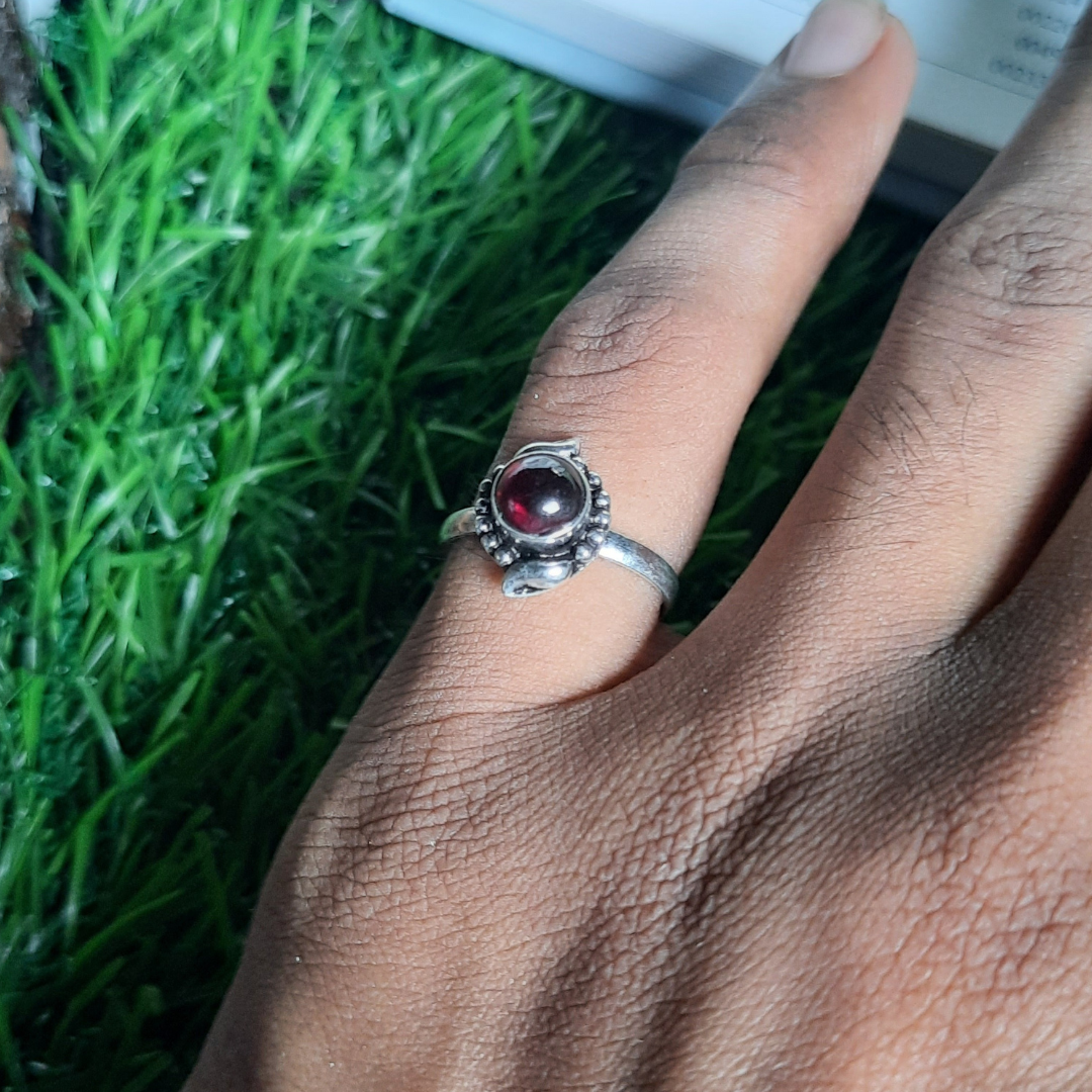 Natural Gemstone Crystal Adjustable Rings (1)-Maitri Export | Crystals Store